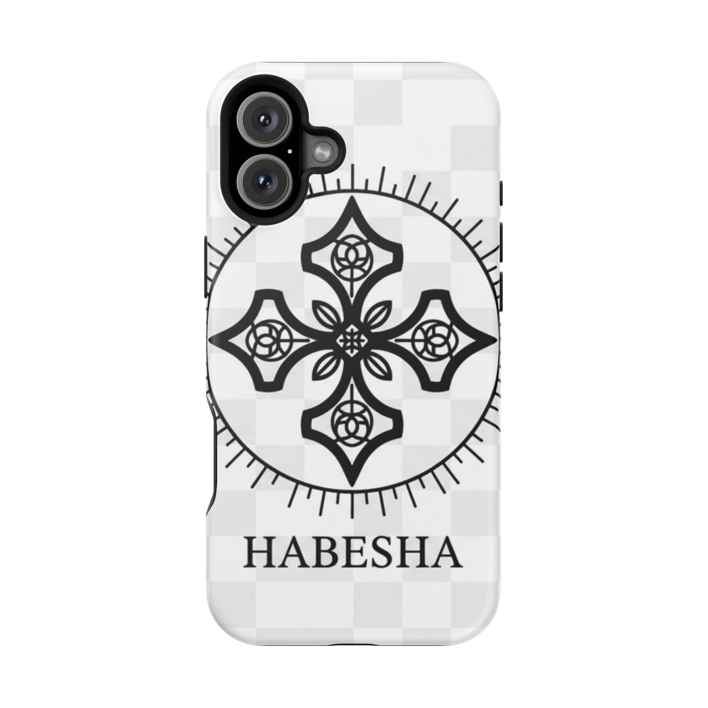 Habesha Cross Impact-Resistant Phone Case