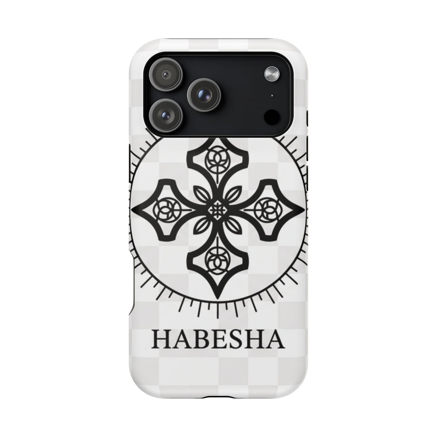 Habesha Cross Impact-Resistant Phone Case
