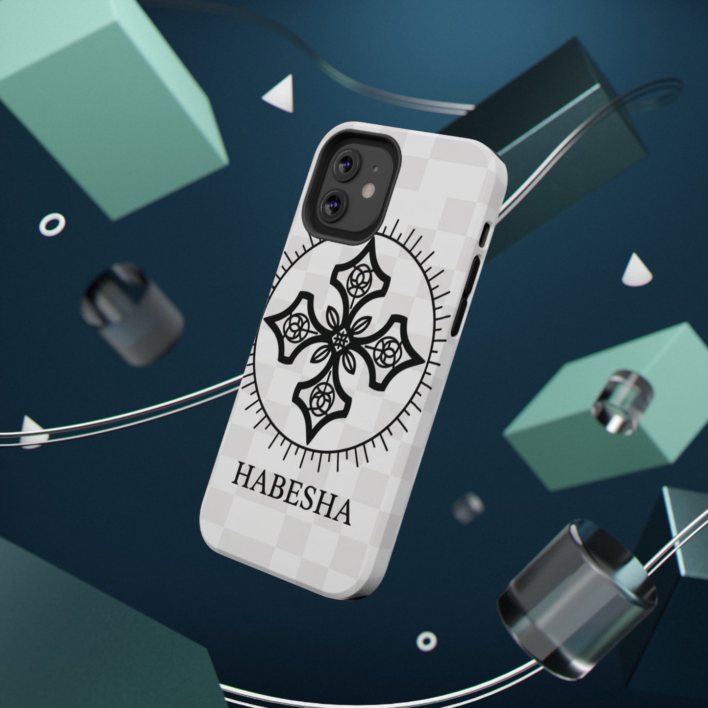 Habesha Cross Impact-Resistant Phone Case