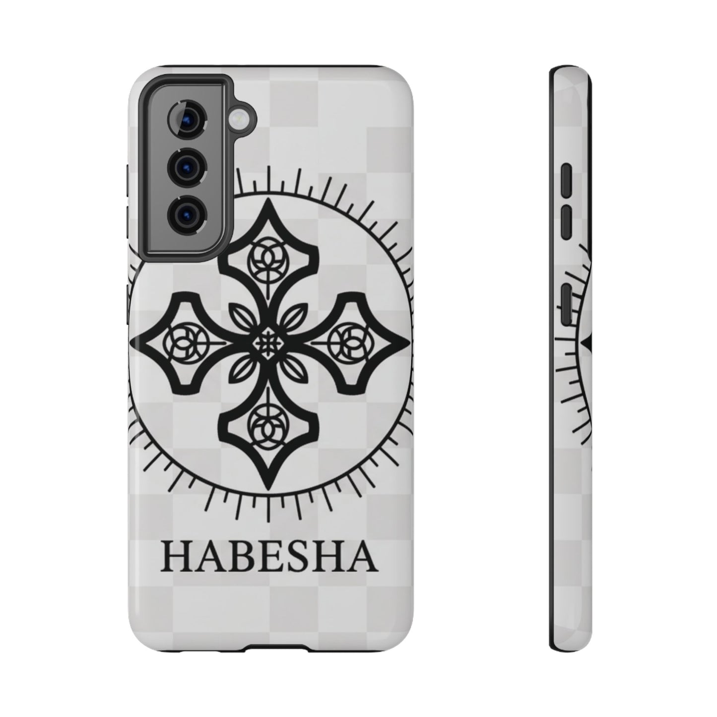 Habesha Cross Impact-Resistant Phone Case