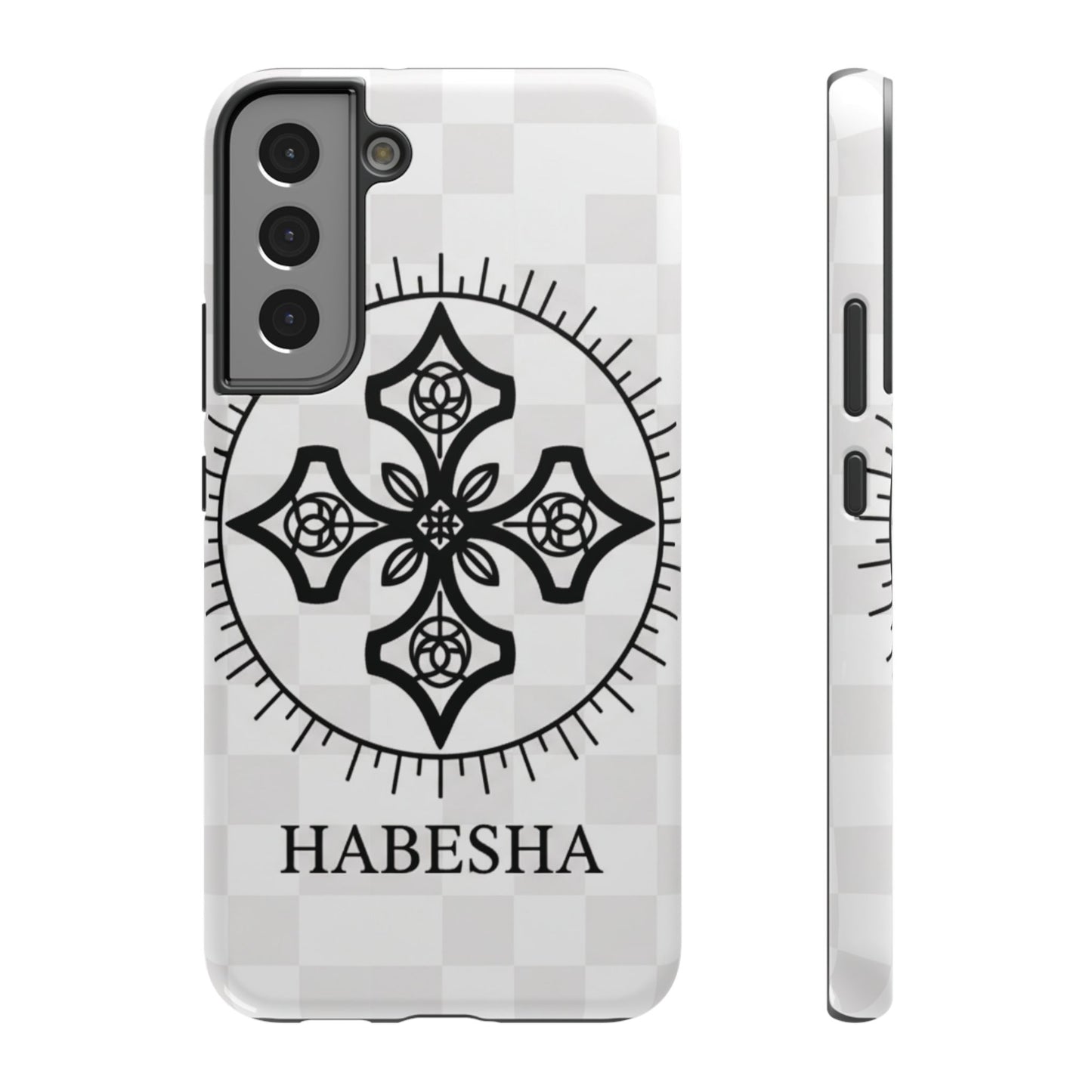 Habesha Cross Impact-Resistant Phone Case