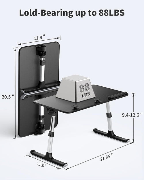 Adjustable Laptop Desk for Bed – Height & Angle Adjustable Stand