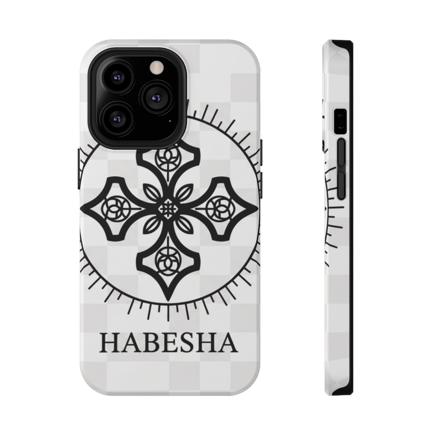 Habesha Cross Impact-Resistant Phone Case