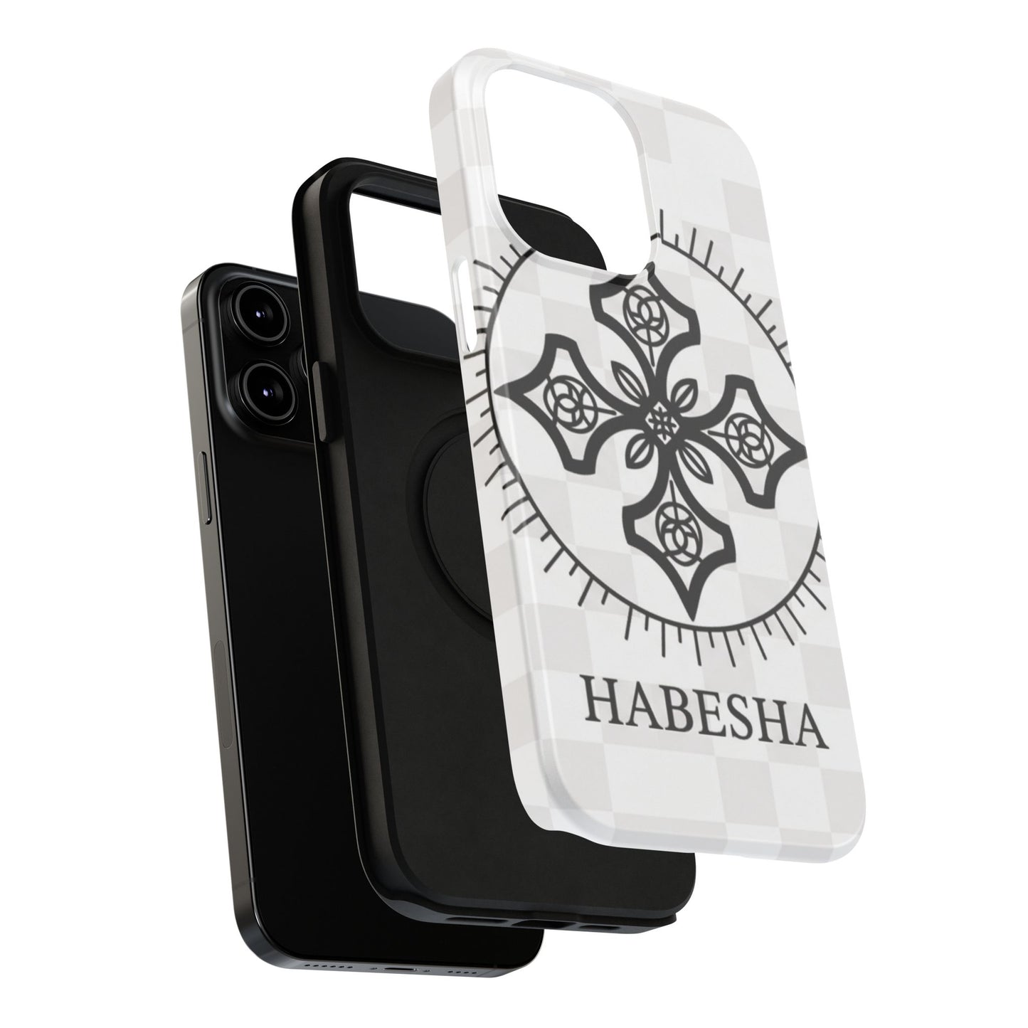 Habesha Cross Impact-Resistant Phone Case
