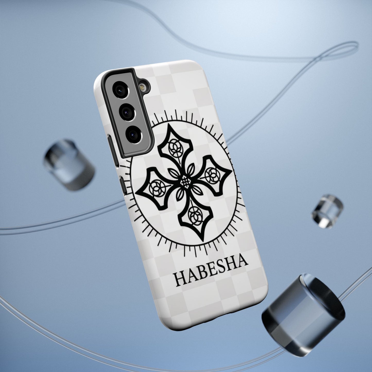Habesha Cross Impact-Resistant Phone Case