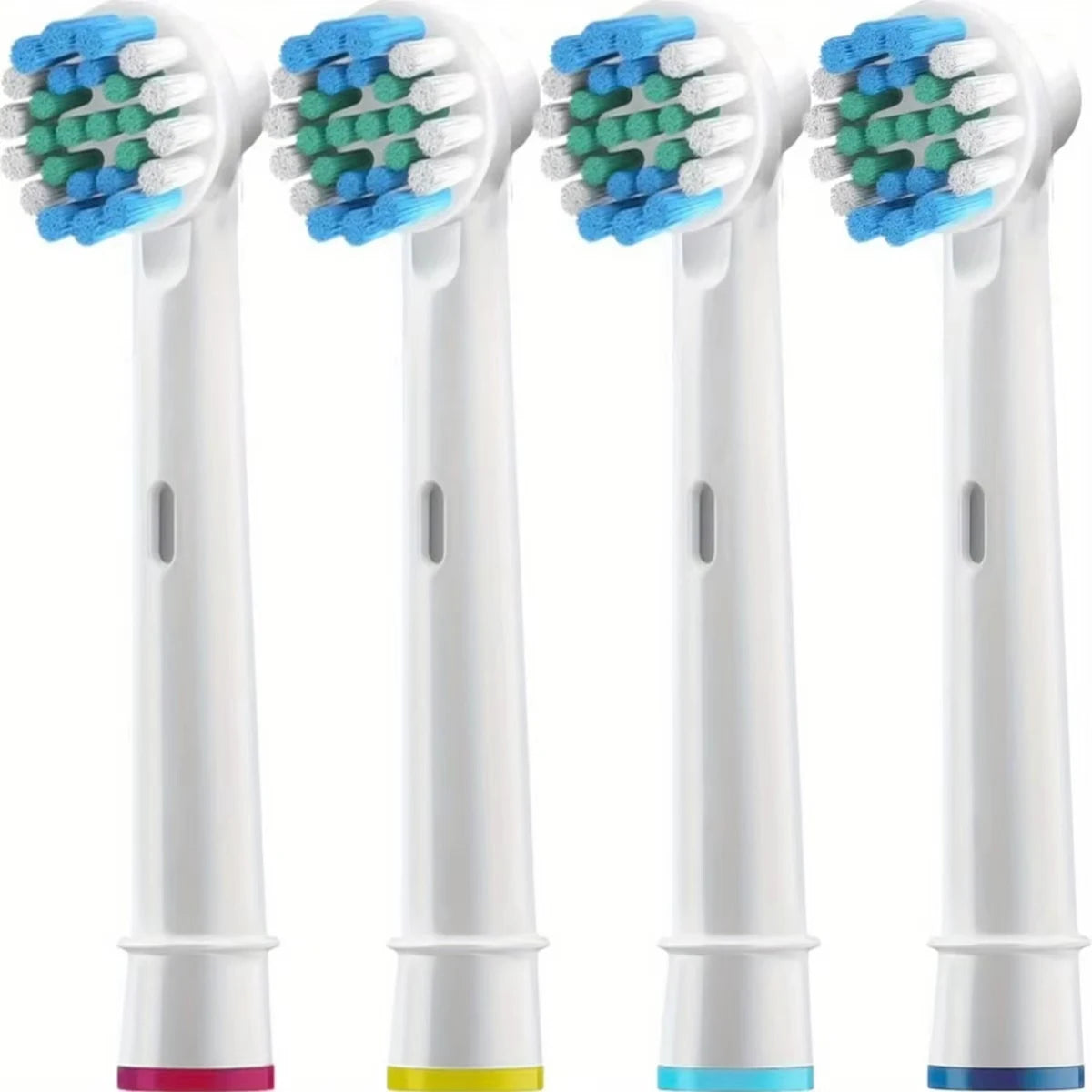 4/12/16-Pack Replacement Toothbrush Heads - Compatible with Oral-B/Braun Electric Toothbrushes