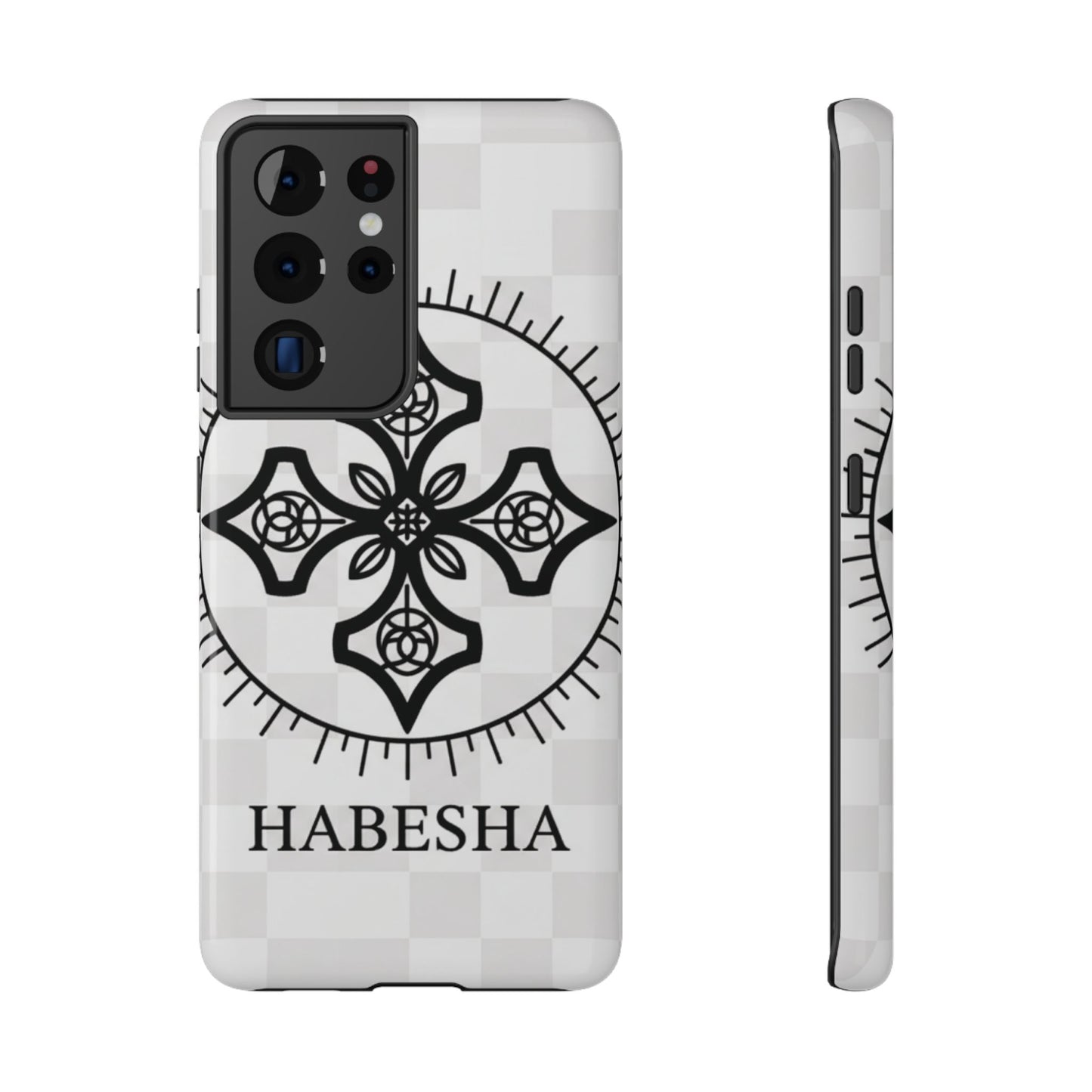 Habesha Cross Impact-Resistant Phone Case