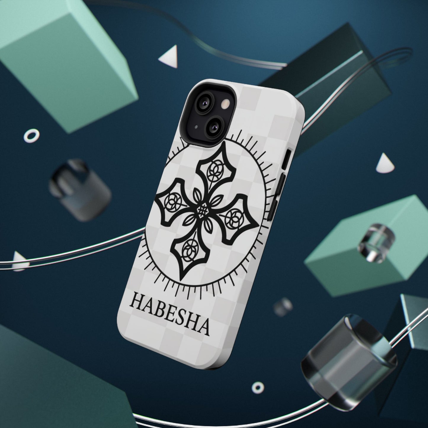 Habesha Cross Impact-Resistant Phone Case