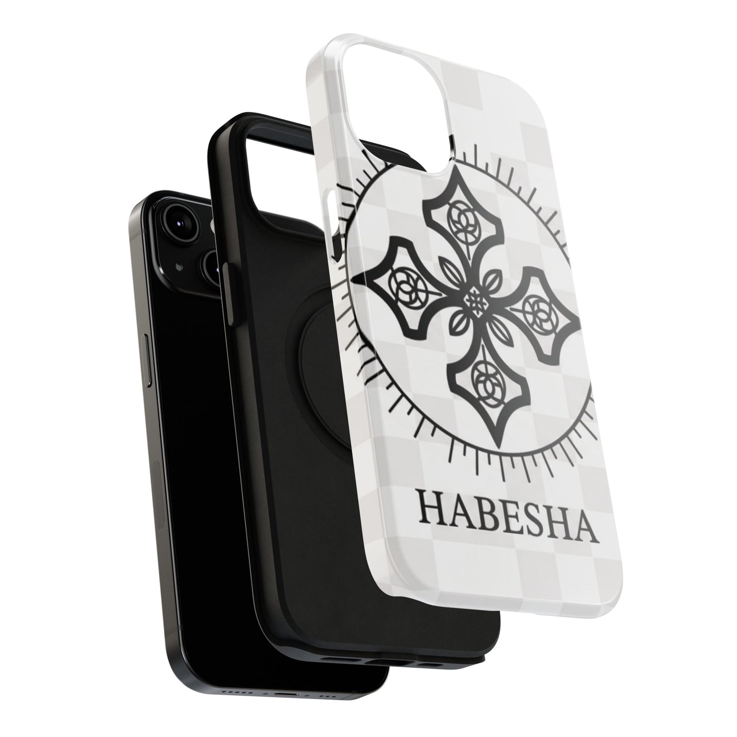 Habesha Cross Impact-Resistant Phone Case