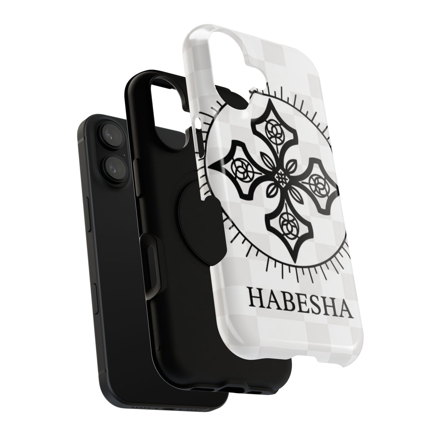 Habesha Cross Impact-Resistant Phone Case