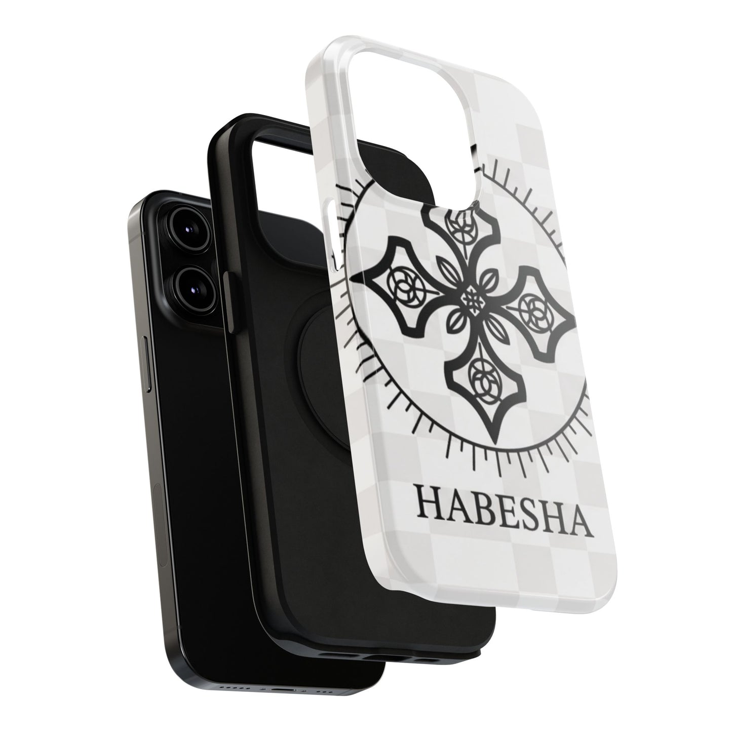 Habesha Cross Impact-Resistant Phone Case