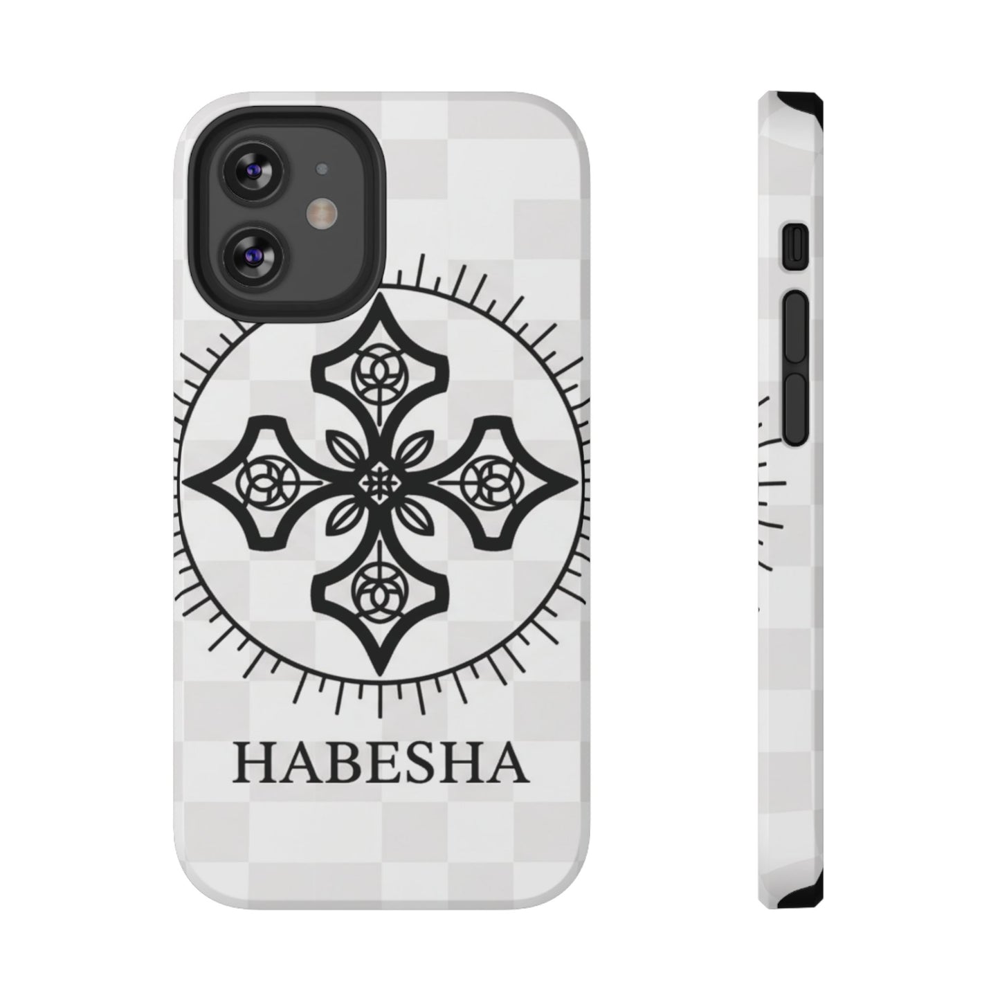 Habesha Cross Impact-Resistant Phone Case