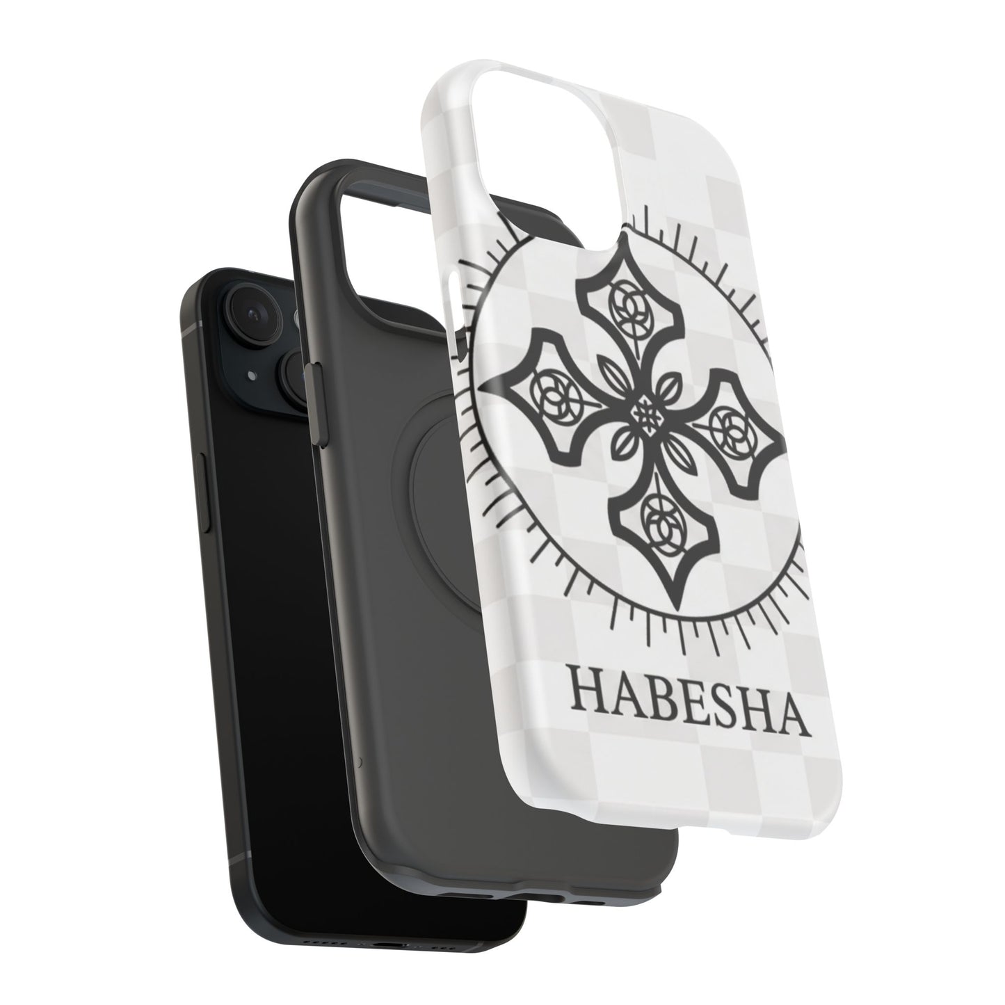 Habesha Cross Impact-Resistant Phone Case