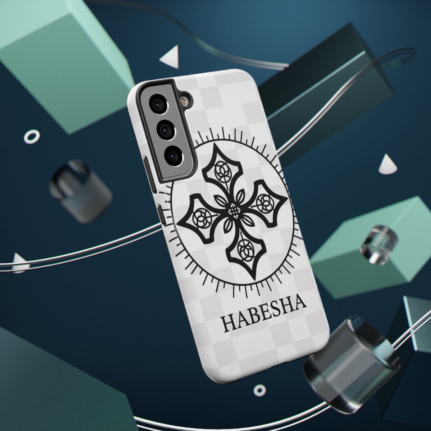 Habesha Cross Impact-Resistant Phone Case
