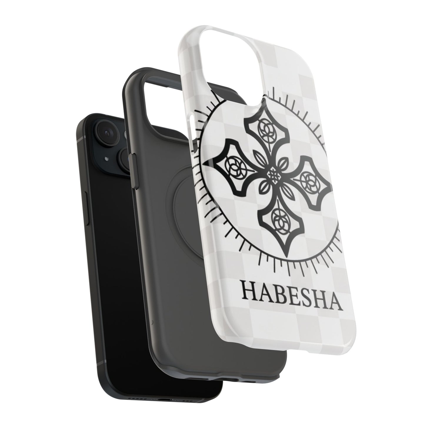 Habesha Cross Impact-Resistant Phone Case