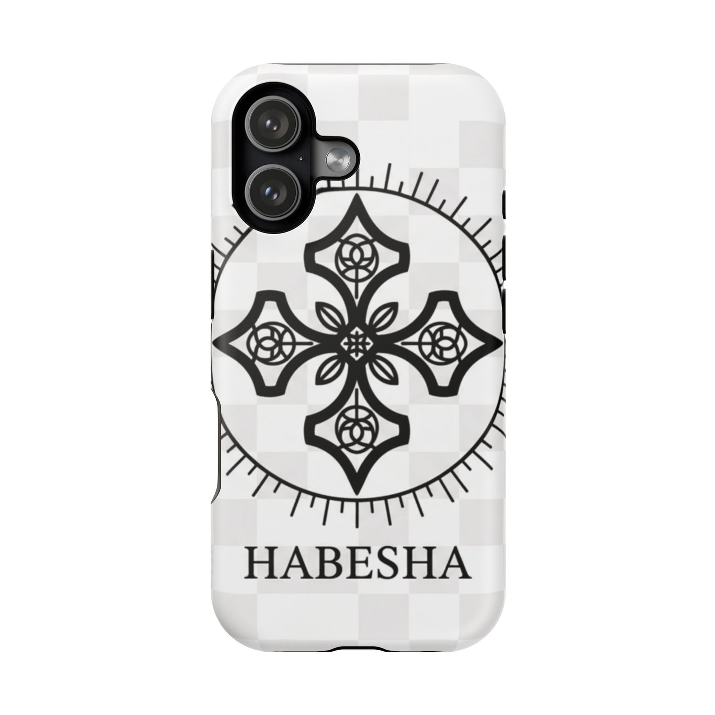 Habesha Cross Impact-Resistant Phone Case