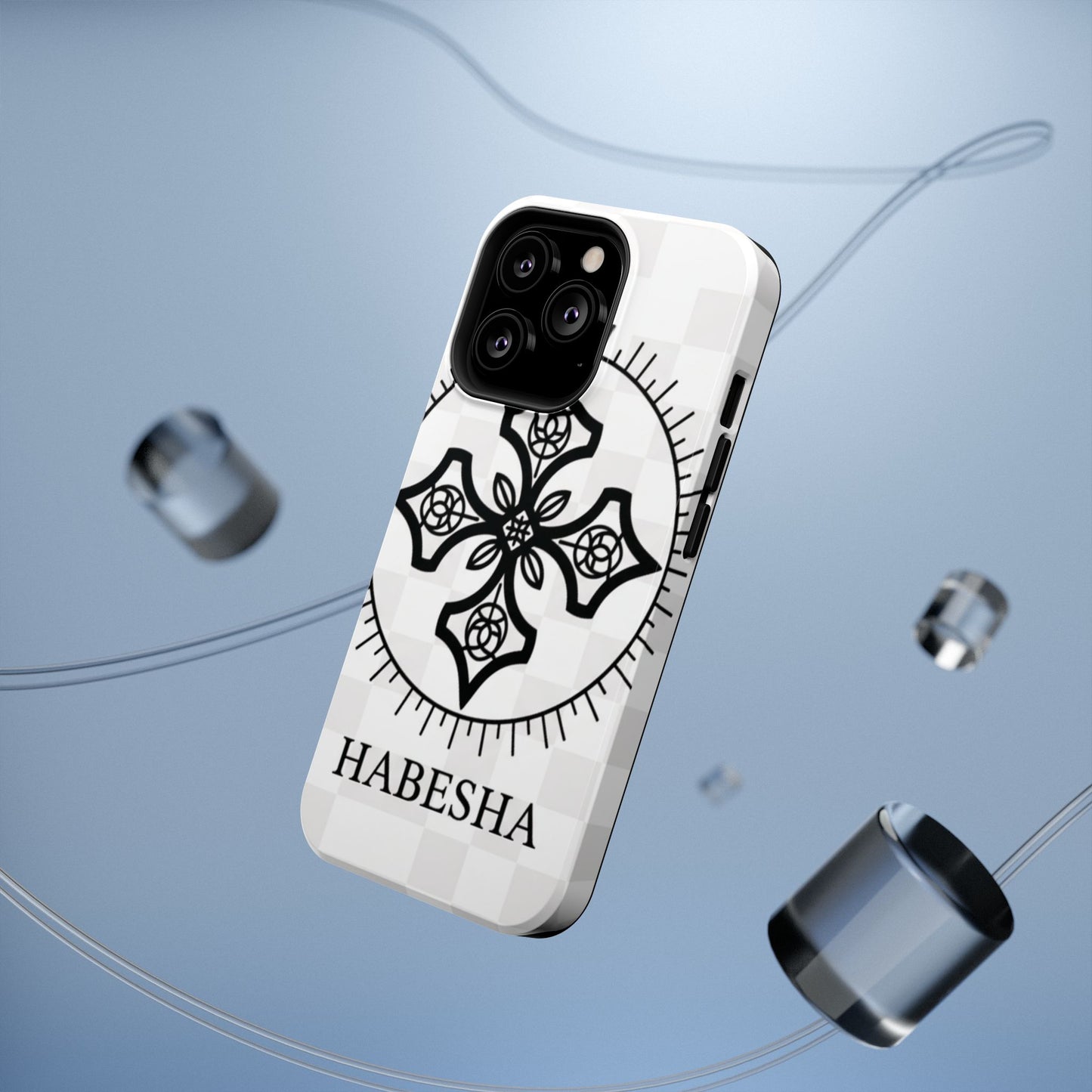 Habesha Cross Impact-Resistant Phone Case