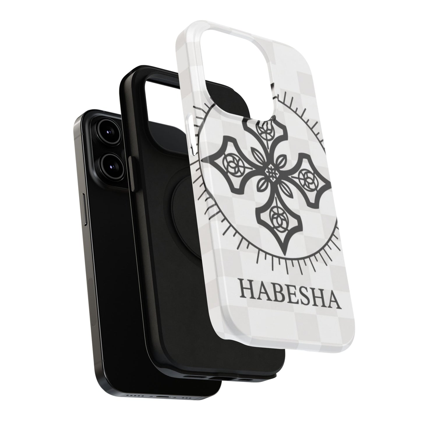 Habesha Cross Impact-Resistant Phone Case
