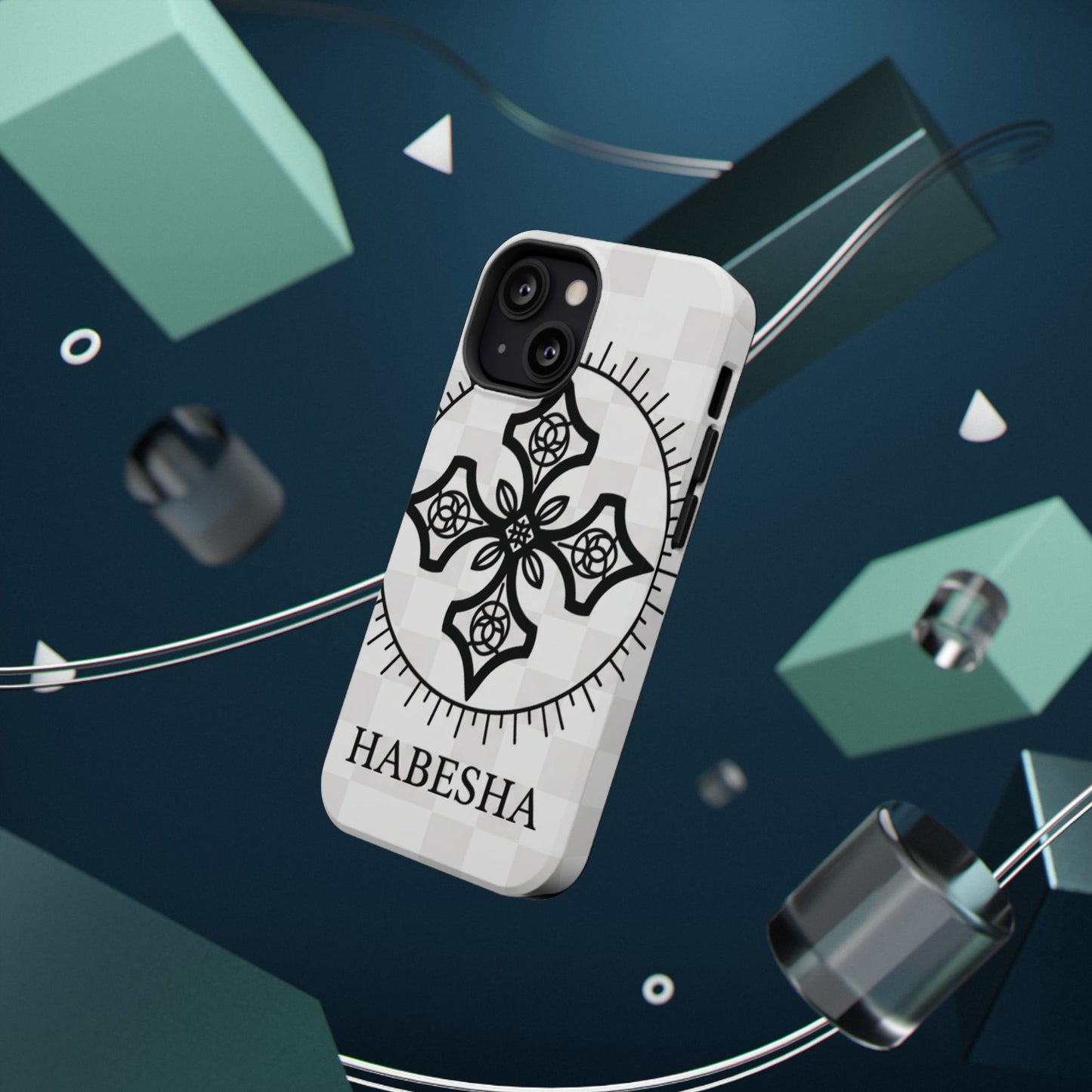Habesha Cross Impact-Resistant Phone Case
