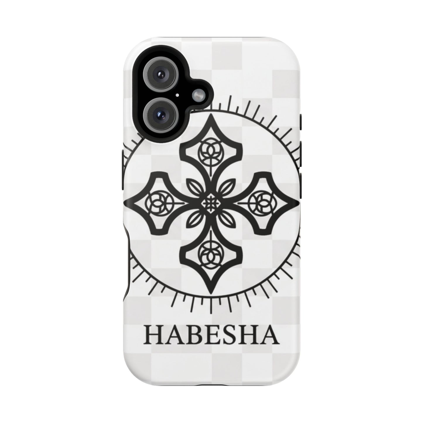 Habesha Cross Impact-Resistant Phone Case