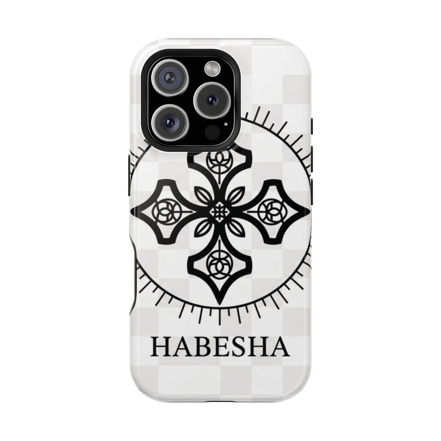 Habesha Cross Impact-Resistant Phone Case