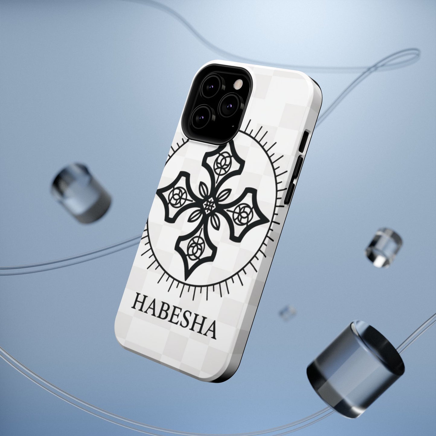 Habesha Cross Impact-Resistant Phone Case