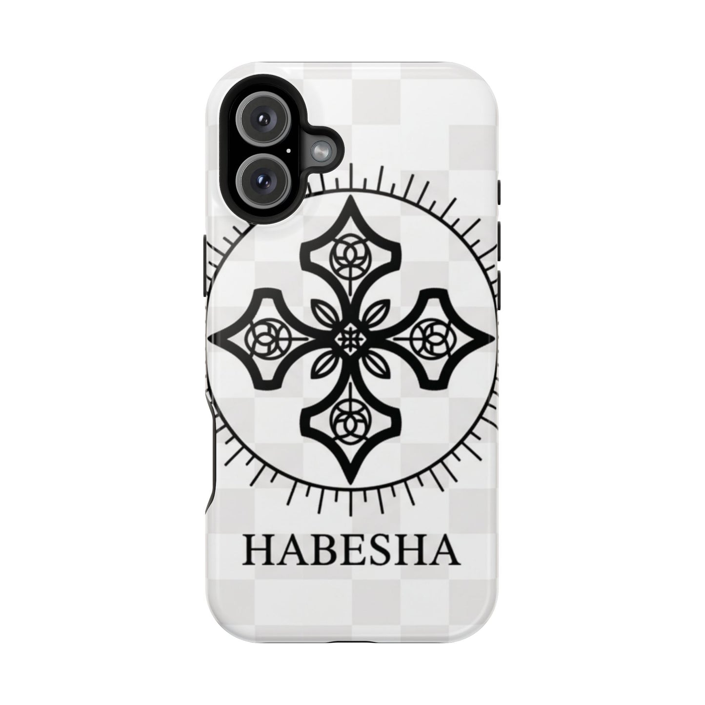Habesha Cross Impact-Resistant Phone Case