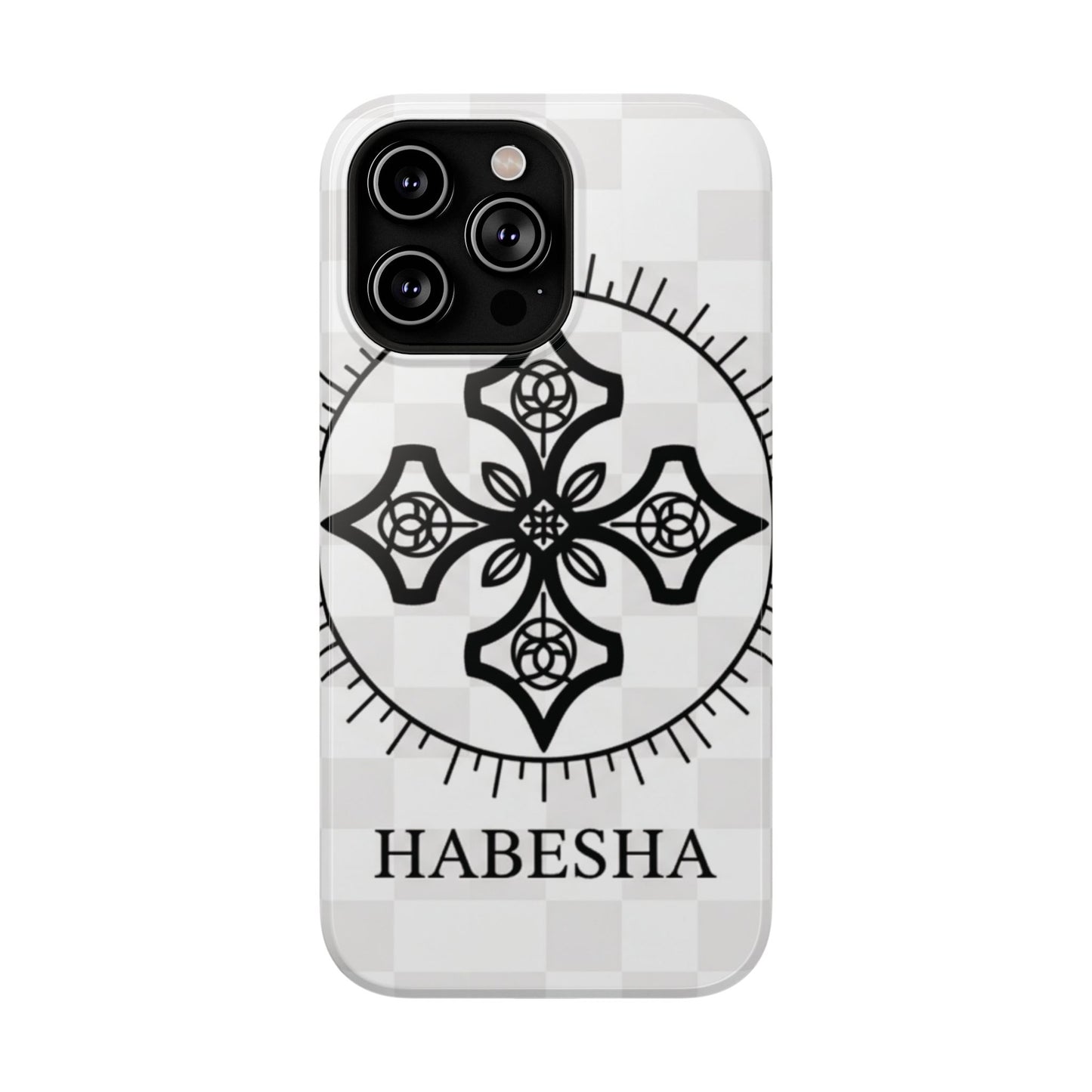 Habesha Cross Impact-Resistant Phone Case
