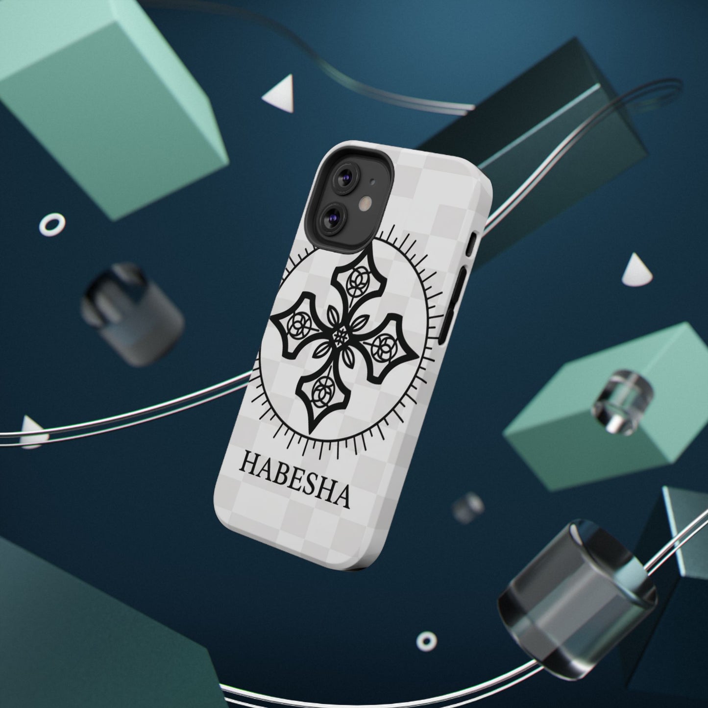 Habesha Cross Impact-Resistant Phone Case