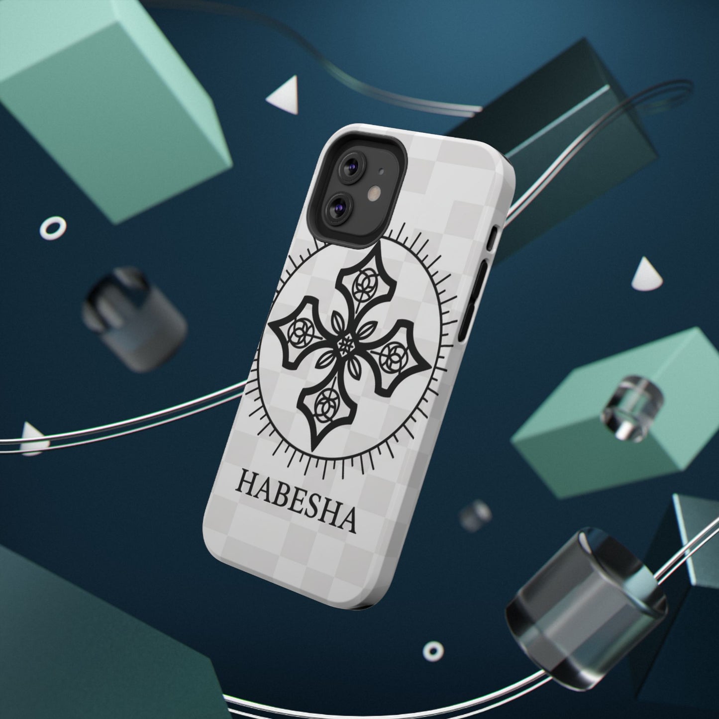 Habesha Cross Impact-Resistant Phone Case