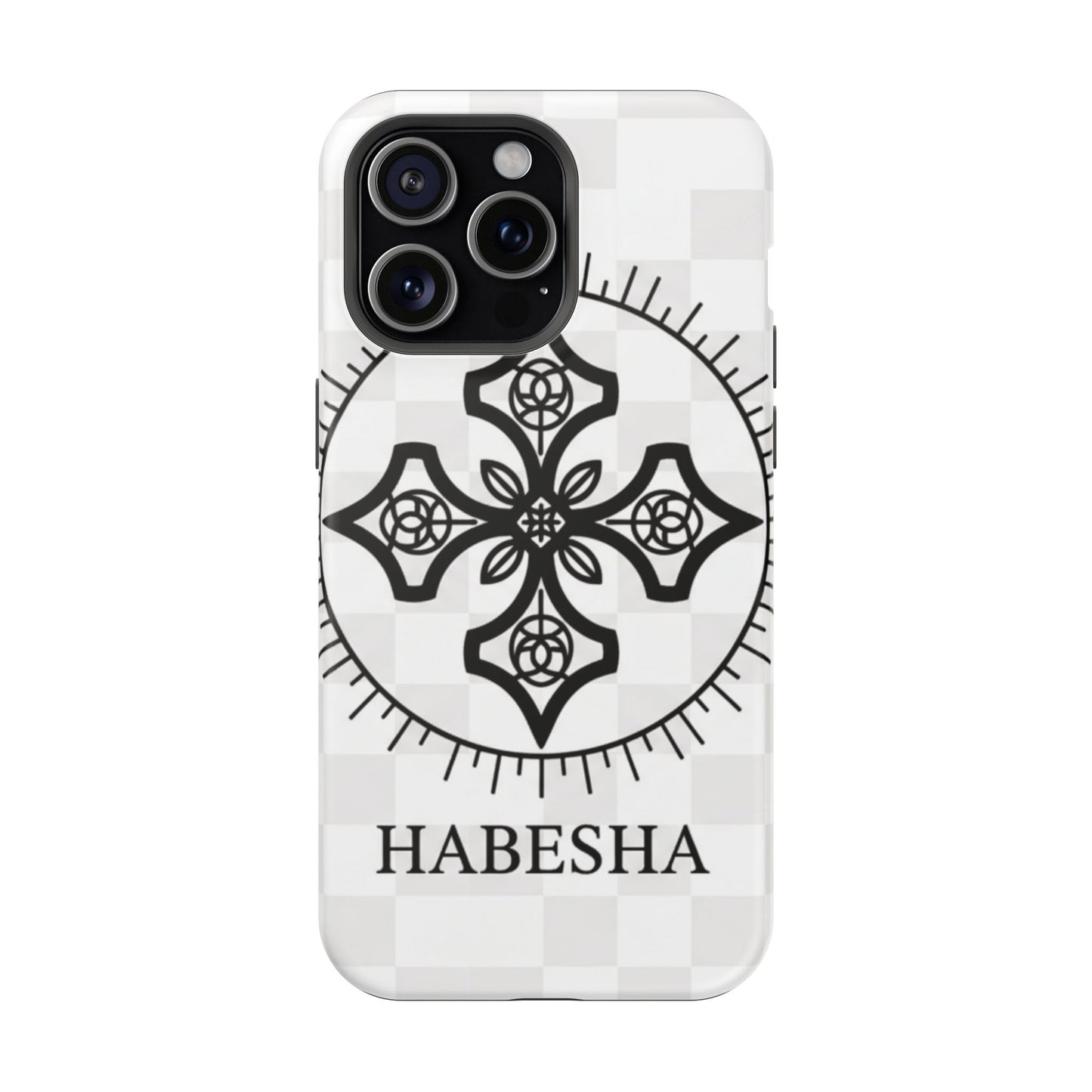 Habesha Cross Impact-Resistant Phone Case