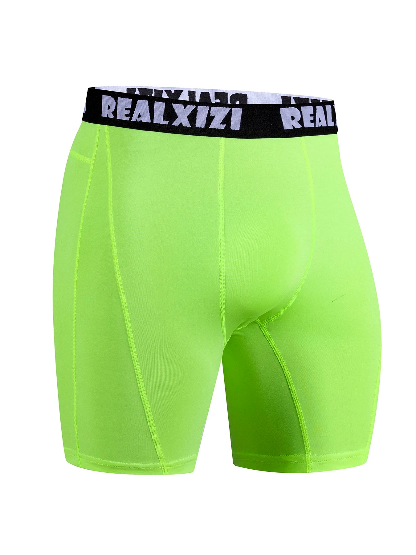 Men's Compression Shorts - Quick-Dry Training Tights for Gym & Running