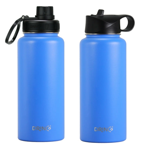 DRINCO® 32oz Stainless Steel Water Bottle – Royal Blue Insulated