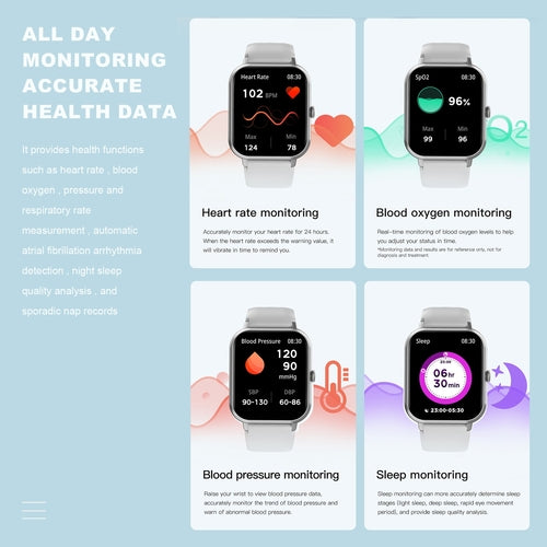Smart Watch 1.83" – IP67 Waterproof Fitness Tracker with Heart Rate Monitor